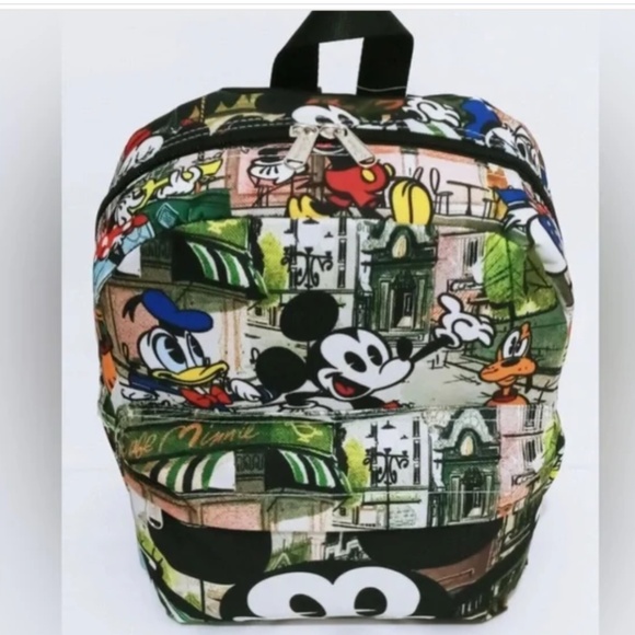 Mickey & Friends Daypack Backpack Character Print Multi - Picture 2 of 13